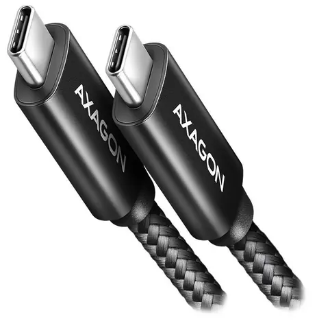 AXAGON BUCM2-CM30AB CHARGE Datový kabel USB-C 2.0 - USB-C 240W 3.0m černá  