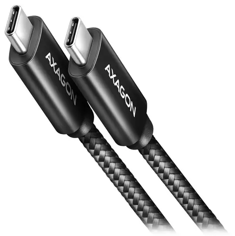 AXAGON BUCM432-CM10AB NewGEN+ Datový kabel USB-C 4.0 - USB-C 100W 1m černá
