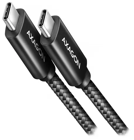 AXAGON BUCM4X-CM10AB NewGEN+ Datový kabel USB-C 4.0 - USB-C 240W 1m černá