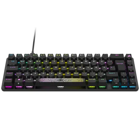 Corsair K65 PRO Mini RGB černá / Herní klávesnice / mechanicka / Corsair OPX / RGB / USB / DE Layout