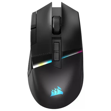 Corsair Darkstar Wireless černá / Herní bezdrátová myš / 26000DPI / 15 tlačítek / Bluetooth / USB