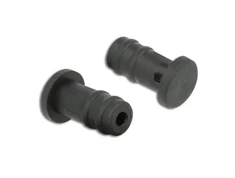 DeLock Krytky pro 3.5mm jack černá 10ks 