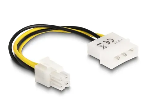 DeLock Kabel Molex (M) - P4 (M) 15cm