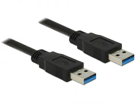 DeLock Kabel USB 3.0 A (M) - USB 3.0 A (M) 2.0m černá