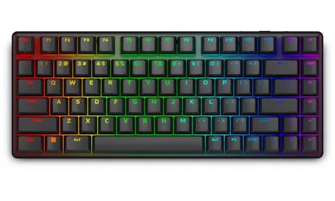 DELL klávesnice Alienware Pro černá / Herní bezdrátová klávesnice / mechanická / RGB / 2.4GHz / BT 5.1 / USB / US