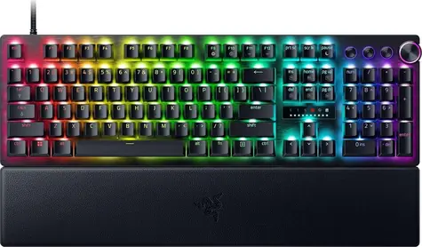Razer Huntsman V3 Pro US černá / opticko-analogová / RGB / USB / US Layout