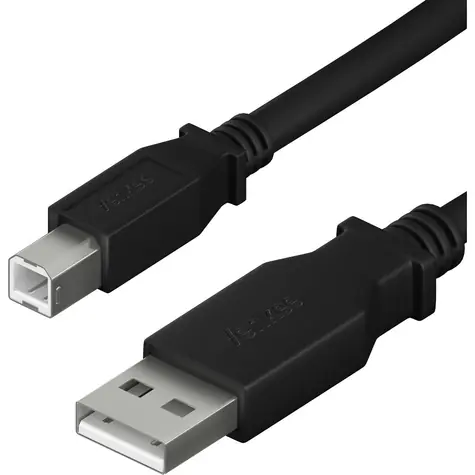 YENKEE YCU 016 BK Kabel USB-A (M) - USB-B (M) 3m černá 