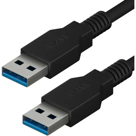 YENKEE YCU 013 BK Kabel USB-A 3.0 (M) - USB-A 3.0 (M) 1.5m černá 