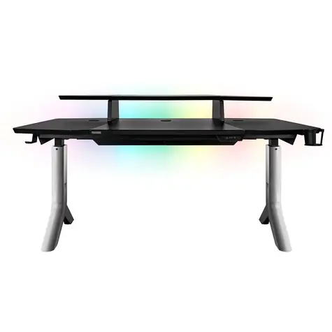 THERMALTAKE ARGENT P900 černá / Herní stůl / 165 x 85 x 70-100 cm