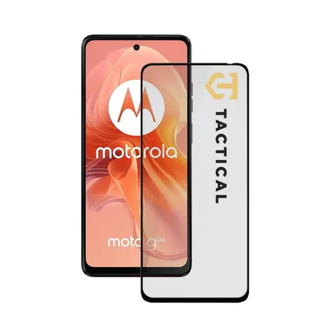Tactical Glass Shield 5D sklo pro Motorola G04 černá 