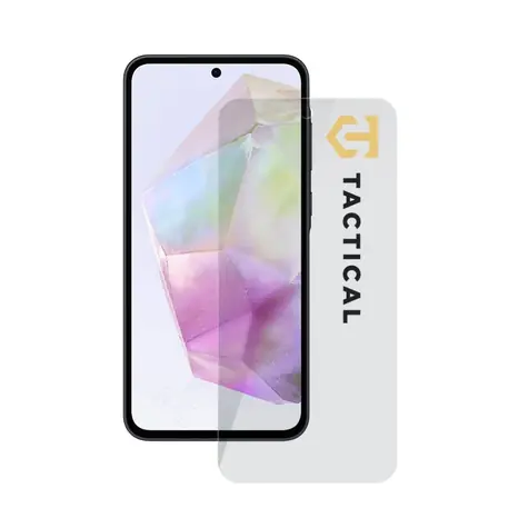 Tactical Glass Shield 2.5D sklo pro Samsung Galaxy A35 5G čirá