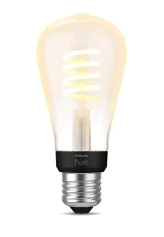 Philips Hue ST64 E27 WA 7W / chytrá LED žárovka / 550 lm / 2200-4500 k / stmívatelná 