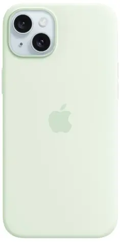 Apple Silikonový kryt s MagSafe pro iPhone 15 Plus světle mátová