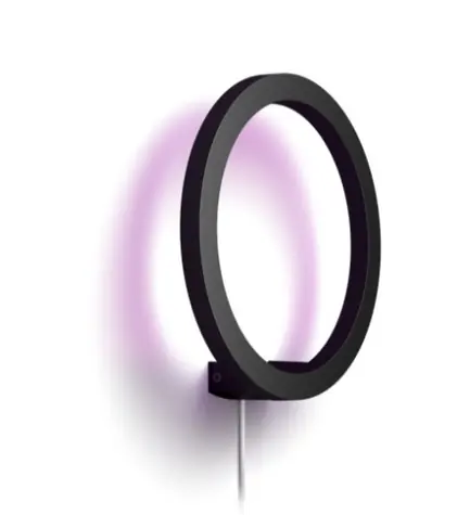 Philips Hue Sana černá / Nástěnné LED svítidlo / 1400 lm / 2000-6500 k / RGB 