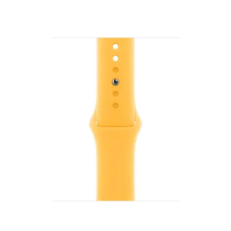 Apple Watch Sport Band 45mm (M/L) paprskově žlutá / Sportovní pásek pro Apple Watch / 160-210mm