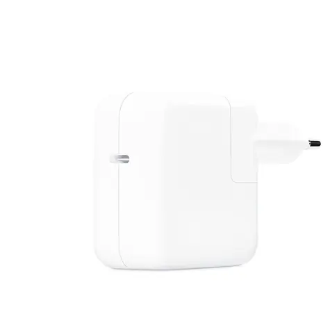 Apple 30W USB-C napájecí adaptér / 30W / pro iPhone & iPad & MacBook / bez kabelu