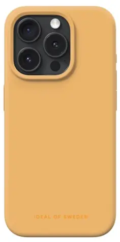 Ideal Of Sweden Silikonový ochranný kryt pro Apple iPhone 15 Pro Apricot