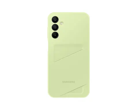 SAMSUNG Zadní kryt s kapsou na kartu pro Samsung Galaxy A15 limetková