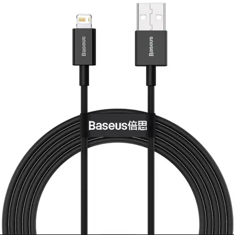 Baseus Superior Kabel USB-A (M) - Lightning (M) 2 m černá / 2.4A