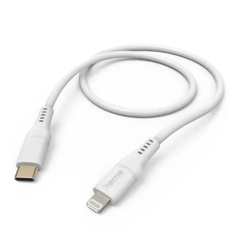 Hama 201574 MFi kabel USB-C 2.0 (M) - Lightning 1.5m bílá