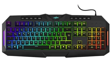 uRage Exodus 700 černá / Herní klávesnice / semi-mechanická / RGB / USB / CZ/SK layout