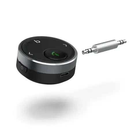 Hama Bluetooth audio handsfree receiver do vozdila černá / 7m dosah / Bluetooth 5.1 / 3.5mm jack  