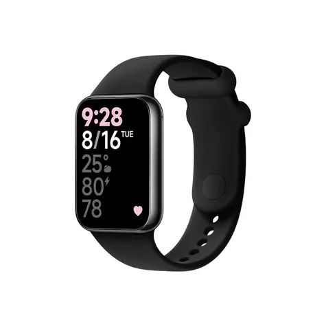 FIXED Silikonový řemínek Silicone Strap pro Xiaomi Smart Band 8 Pro černá