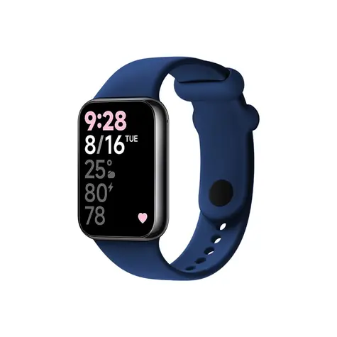 FIXED Silikonový řemínek Silicone Strap pro Xiaomi Smart Band 8 Pro modrá