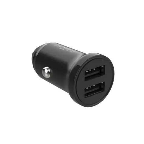 FIXED Autonabíječka 15W s 2xUSB výstupem (FIXCC15N-2U-BK) černá / Smart Rapid Charge