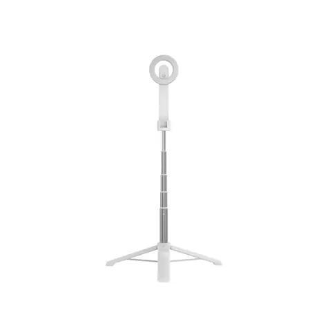 FIXED MagSnap Selfie stick s tripodem s podporou MagSafe bílá / Bezdrátová spoušť  / Délka až 72 cm