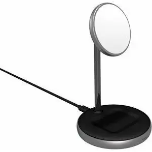 Epico Bezdrátová nabíječka 2v1 vesmírně-šedá / 15W / 10W / 7.5W
