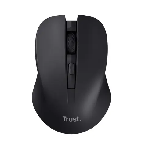 Trust Mydo černá / Bezdrátová myš / optická / 1800 DPI / 4 tlačítka / RF 2.4GHz