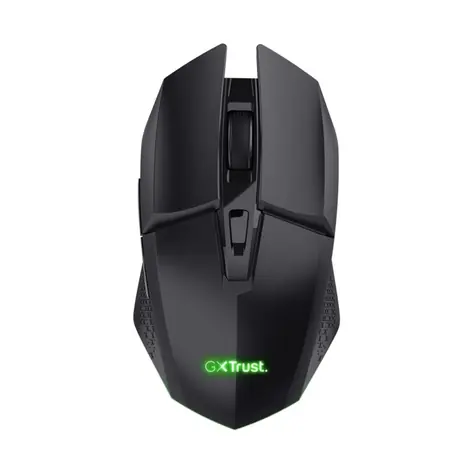 Trust GXT 112 Felox černá / Bezdrátová herní myš / optická / 4800 DPI / 6 tlačítek / RF 2.4GHz 