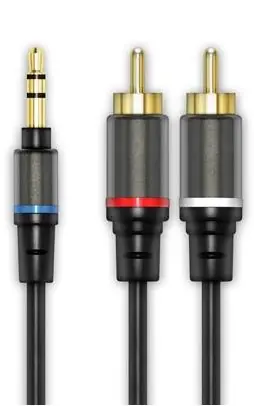 IK Multimedia iLine RCA Output Adaptér jack 3.5mm (M) - 2x RCA-mono (M)
