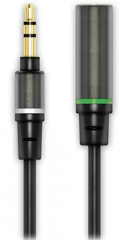 IK Multimedia iLine Camera Adapter TRRS 3.5mm (F) - TRS 3.5mm (M)
