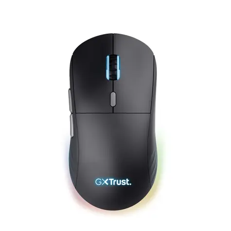 Trust GXT 926 Redex II černá / Bezdrátová herní myš / laserová / 10000 DPI / 6 tlačítek / USB / RF 2.4GHz 