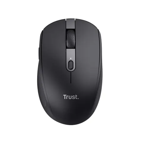 Trust Ozaa černá / Bezdrátová myš / optická / 3200 DPI / 6 tlačítek / RF 2.4GHz / Bluetooth 