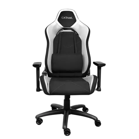 Trust GXT714W Ruya ECO bílá / Herní židle / nastavitelná / nosnost až 150 kg / látka & PU