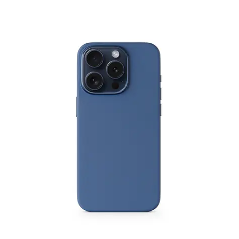 Epico Mag+ Leather Case zadní kryt pro iPhone 15 Pro Max modrá