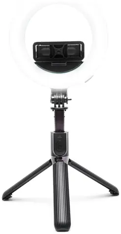 RIO RLRC / Kruhové světlo o průměru 16 cm / 48 LED / tři různá nastavení světla: teplé & organické & přirozené