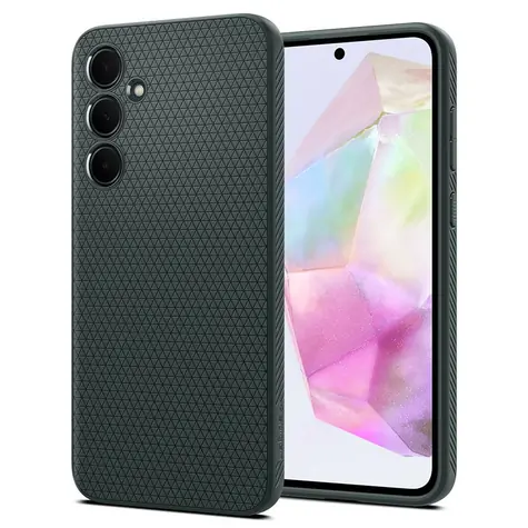 Spigen Liquid Air ochranný kryt pro Samsung Galaxy A35 zelená