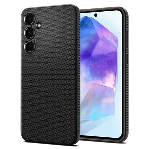 Spigen Liquid Air ochranný kryt pro Samsung Galaxy A55 černá