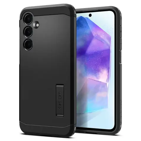 Spigen Tough Armor ochranný kryt pro Samsung Galaxy A55 černá 