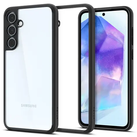 Spigen Ultra Hybrid ochranný kryt pro Samsung Galaxy A55 černá 