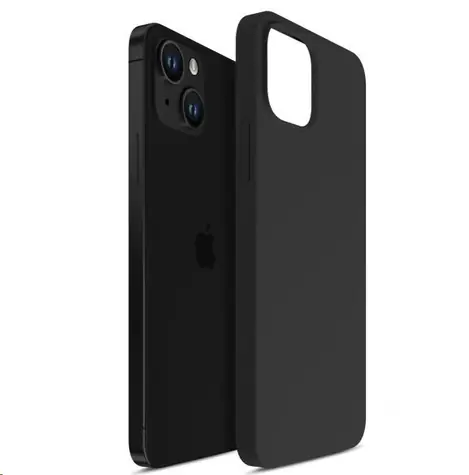 3mk Hardy Silicone MagCase ochranný kryt pro Apple iPhone 15 Graphite