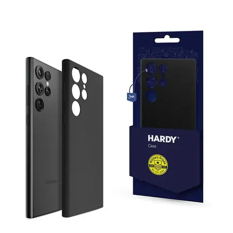 3mk Hardy Silicone MagCase ochranný kryt pro Samsung Galaxy S24 Ultra (SM-S928) černá