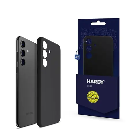 3mk Hardy Silicone MagCase ochranný kryt pro Samsung Galaxy S24+ (SM-S926) černá