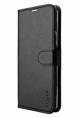 Rozbaleno - FIXED Opus Pouzdro typu kniha pro Samsung Galaxy S22+ 5G černá / rozbaleno
