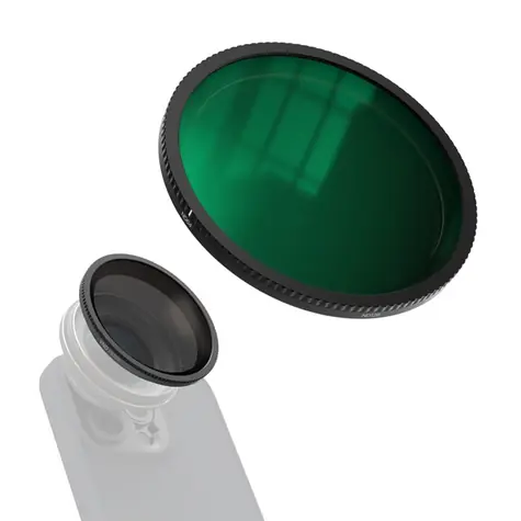 ShiftCam LensUltra VND Filter (6 - 9 stops) / VND filtr pro mobilní telefon / redukce expozice: 6-9 stupňů