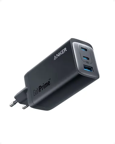 Anker GaN Prime 2 120W černá / Nabíječka / 2x USB-C / 1x USB-A